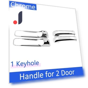 Chrome Smart Car Door Handle Cover — Chrome Trim & Accessories
