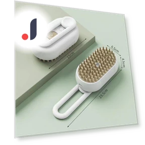 Electric Pet Grooming Brush with Steam — Brushes, Smart Pet Supplies