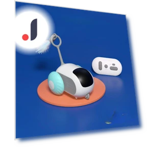 Intelligent Sports Car with Remote Control — Interactive Animal Companions, Smart Pet Supplies