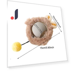 Interactive Cat Toy Ball — Cat Playthings, Smart Pet Supplies