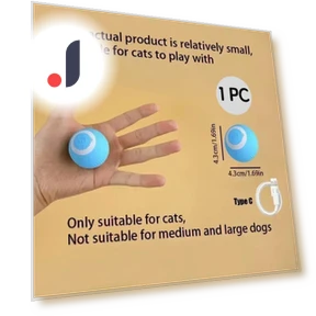 Interactive Cat Toy Ball — Cat Playthings, Smart Pet Supplies