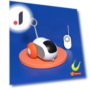 Interactive Smart Toy Car for Cats and Dogs — Interactive Animal Companions, Smart Pet Supplies