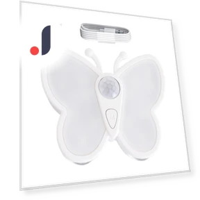 LED Butterfly Night Light with Adjustable Brightness — Night Lights, SMOO