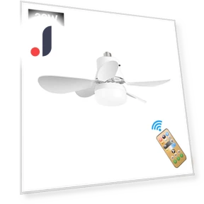 LED Ceiling Fan with Remote Control — Ceiling Fans, Household supplies MH