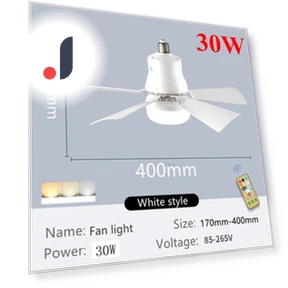 LED Ceiling Fan with Remote Dimming — Ceiling Fans, OuuZuu