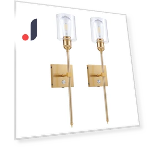 Luxury Gold Wall Light with Touch Control — Wall Lighting, TOMTOP JMS