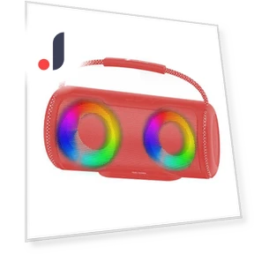 Portable Bluetooth Speaker with Colorful Lights — Portable Audio, AI Supermarket