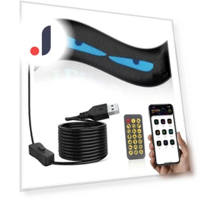 Programmable Ultra-Thin Flexible LED Screen for Car — Screen Protectors, Ren Bag