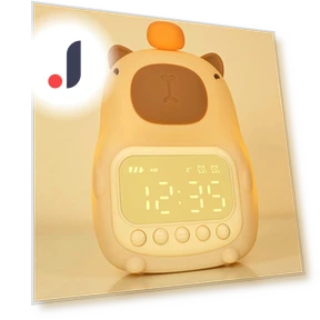 Rechargeable Digital Alarm Clock — Alarm, Factory Discount Outlet