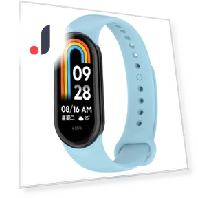 Silicone Replacement Strap — Fitness Bands, Xiaomi