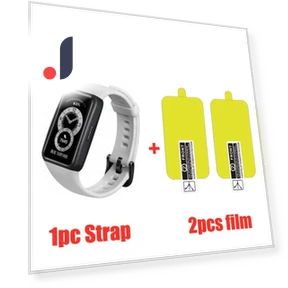 Silicone Strap + Protective Film — Fitness Bands, HOBBIT-3C Accessories