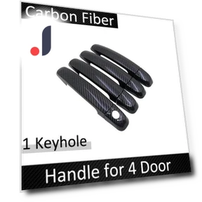 Smart Carbon Fiber Door Handle — Car Door Entry Guard
