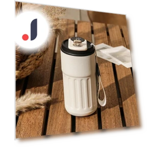 Smart Thermos with Temperature Display — Beverage Warmers, WIKHOSTAR