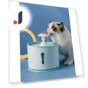 Smart Water Dispenser with Automatic Circulation Filtration and Drinking Bowl — Pet Hydration Solutions, Smart Pet Supplies