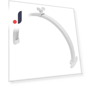 Touch Button Crescent Desk Lamp — Study & Desk Lighting, Tomshine
