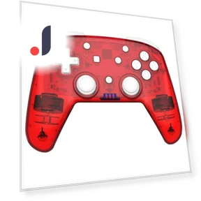Transparent Wireless Bluetooth Vibration Game Controller — Gaming Controllers, Serene Homes