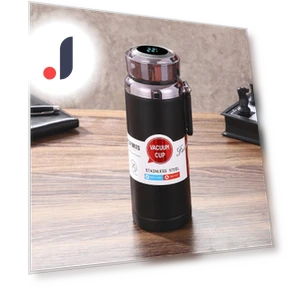Vacuum Insulated Stainless Steel Pot with Smart Temperature Display — Coffee & Tea, Binchi Outdoor Equipment
