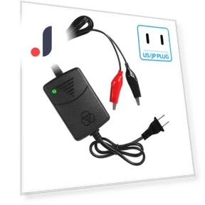 12V 1.3A Motorcycle Battery Charger — Chargers, Timeless Home