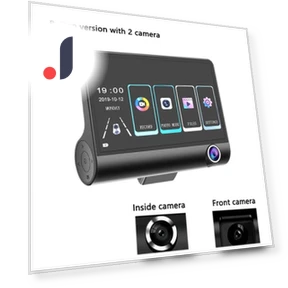 3-Lens Car Dash Cam — Dashboard Cameras, Timeless Home