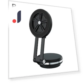 360° Rotating Magnetic Car Phone Holder — Dashboard Installation Kits, JOHO