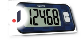 3D Sensor Indigo Blue Pedometer — Fitness & Activity Monitors, TANITA