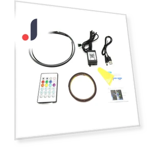 Automotive LED Strip RGB with App Control — Light Kit, Timeless Home