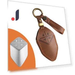 Dark Blue Smart Key Case — Key Holders & Accessories, Auto Parts Decorate