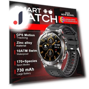 Dual-Band Satellite GPS Smart Watch — Smartwatches, ElectronicsHome