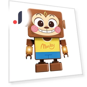 Electric Dancing Monkeys Robots — Dolls, Digital capital