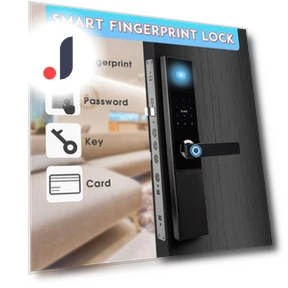 Electronic Door Lock with Fingerprint — Locks, Pro DIY Tool
