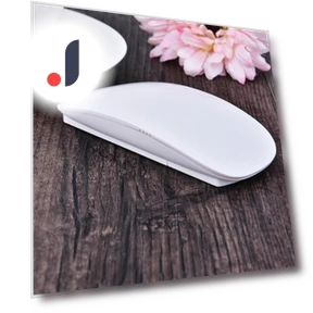 Ergonomic USB Wireless Thin Mouse with Touch Wheel — Computer Mice, SH Tech