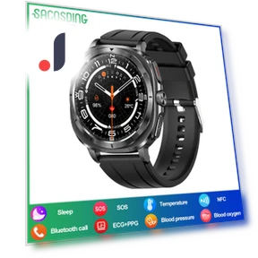 Healthy Blood Pressure Oxygen Uric Acid Smart Watch — Smartwatches, SACOSDING