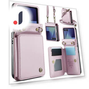 Leather Back Cover with RFID Blocking — Flip Cases, Smartwatch 2025