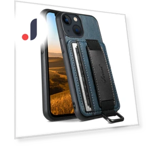 Leather Coated Phone Case with Kickstand and Hand Strap — Bumpers, Smartwatch 2025