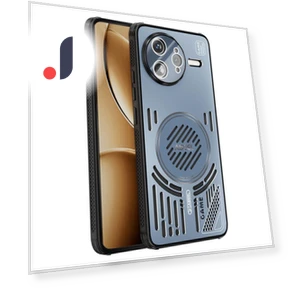 Magnetic Case Aluminium Alloy+PC+TPU Hollow Heat Dissipation Phone Cover — Basic Cases, Smartwatch 2025