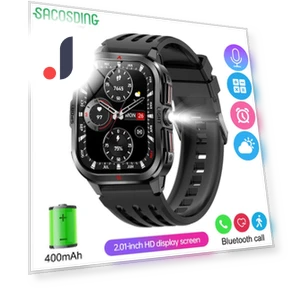 Прочные Смарт-часы Мужские Спортивные — Smartwatches, SACOSDING