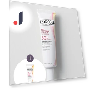 Red Soothing AI Glow Up Sun Cream — Post-Sun Care, Physiogel