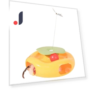 Smart Interactive Cat Toy with Built-in Feather Butterfly — Cat Playthings, JIOUjitang