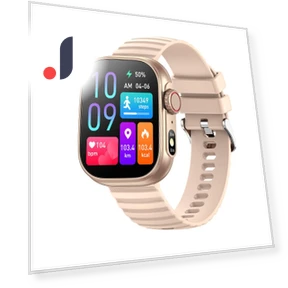 Smart Watch with Flashlight and Temperature Monitor — Smartwatches, Lemo Nade