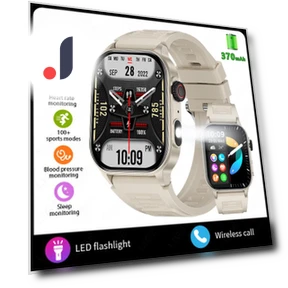 Smart Watch with Flashlight — Smartwatches, QLY Online
