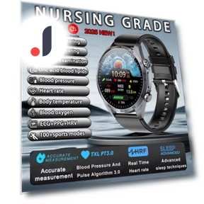 Smart Watch with Pulse Therapy ECG — Smartwatches, QLY Online