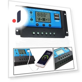 Solar Charge Controller with USB Ports — Chargers, Kayusha