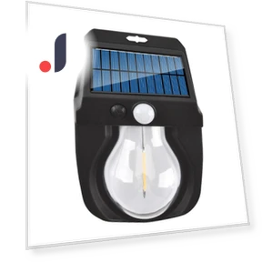 Solar Outdoor Motion Sensor Wall Light — Outdoor Security & Flood Lighting, ZestCasa