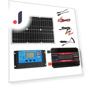 Solar Power Inverter with Smart LCD Display — Renewable Energy Converters, WJ hey