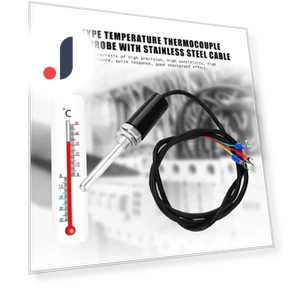Temperature Thermocouple Sensor Probe — Temperature Measurement Tools, Fishine