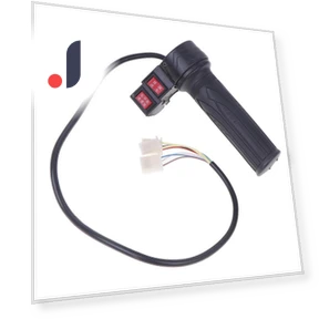 Throttle Controller with Rotating Handle for Electric Bike — Throttle, Baby Stuff