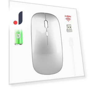 Wireless Rechargeable Charging Mouse — Mouse Pads, weike