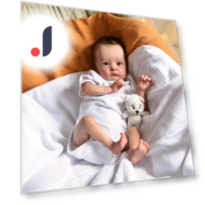 16-inch Reborn Doll with Cloth Body — Dolls & Figures, ChildDream Toys Supplies