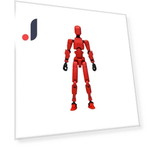 3D Printed Titan Robot Mobile Doll Set — Collectible Statues, Hong Art
