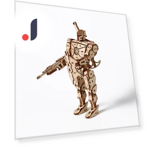 3D Stereo Robot Puzzle Toy — Puzzles, Super Go